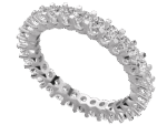 Celeste Round Diamond Eternity Band