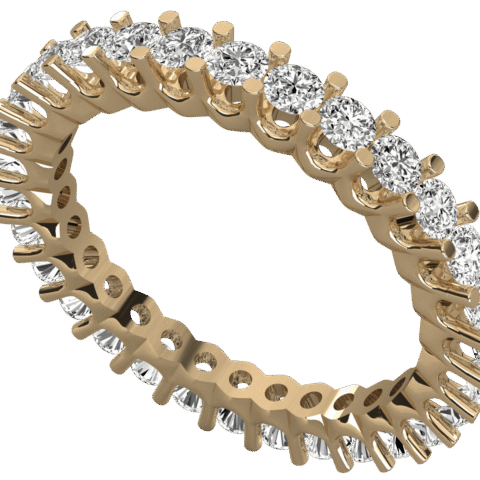 Celeste Round Diamond Eternity Band