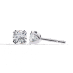 Classic Round Diamond Stud Earrings
